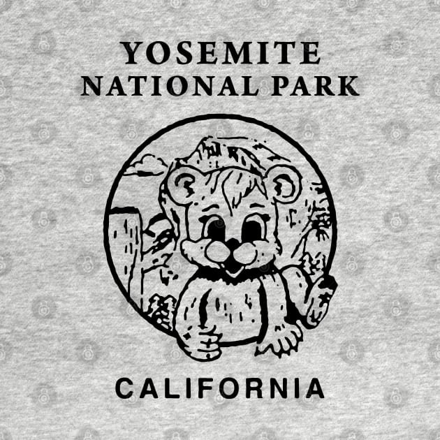 YOSEMITE NATIONAL PARK BEAR by BUNNY ROBBER GRPC